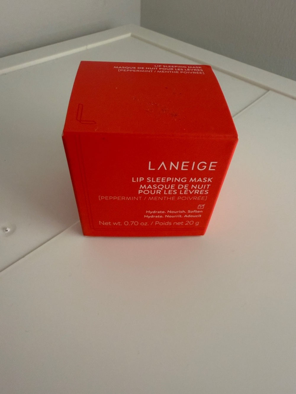 LANEIGE Lip Sleeping Mask - peppermint flavour
